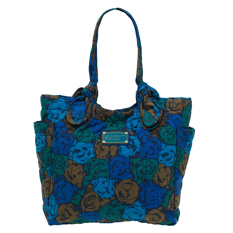 Pre Owned Marc by Marc Jacobs Multicolor Nylon Medium Pretty Tate Tote Bag