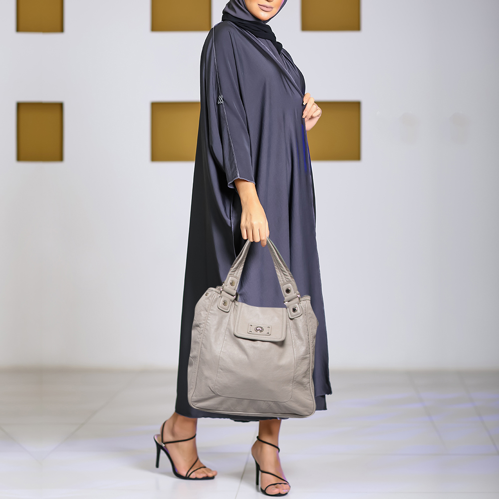 

Marc by Marc Jacobs Grey Leather Tote