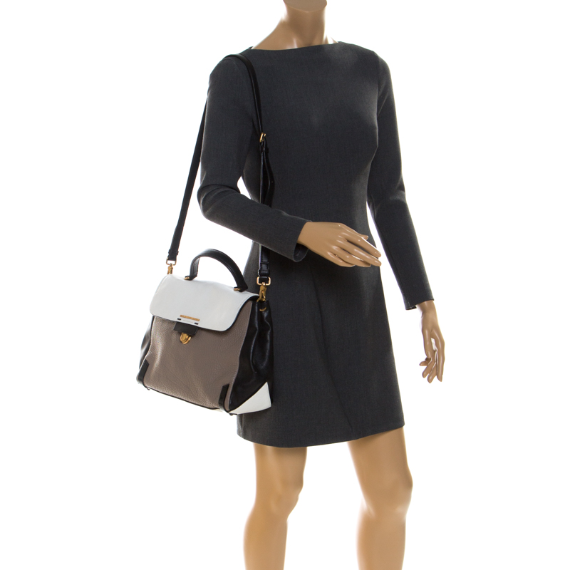 

Marc by Marc Jacobs Multicolor Leather Sheltered Island Satchel