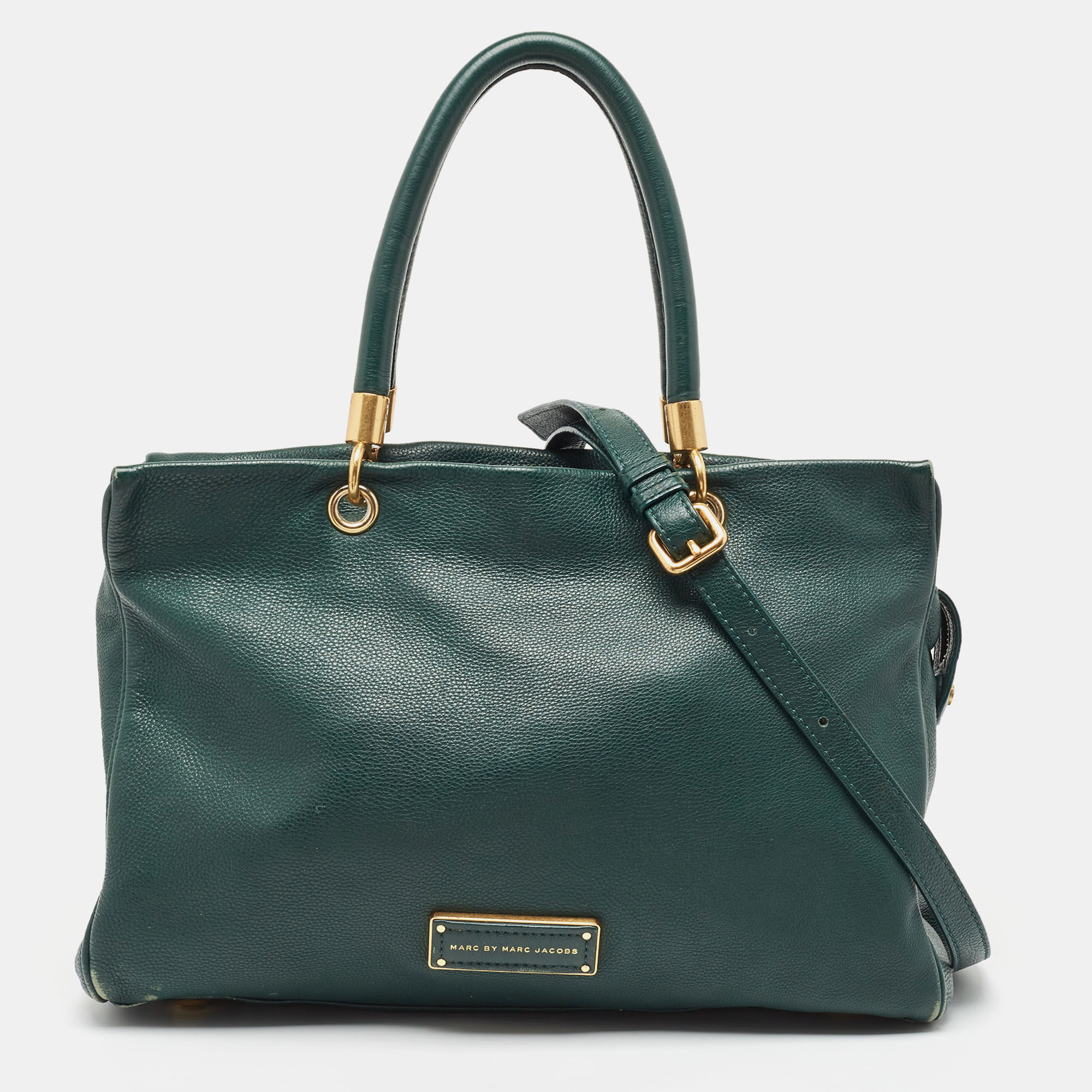 

Marc by Marc Jacobs Green Leather  Too Hot To Handle Tote