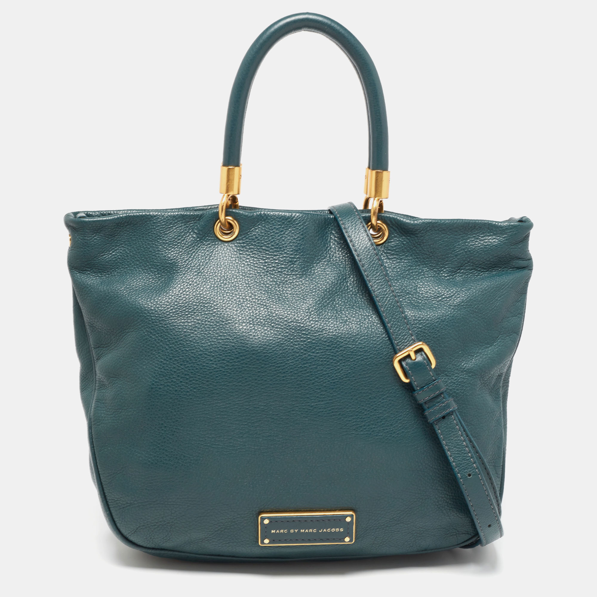 

Marc by Marc Jacobs Green Leather Too Hot to Handle Tote