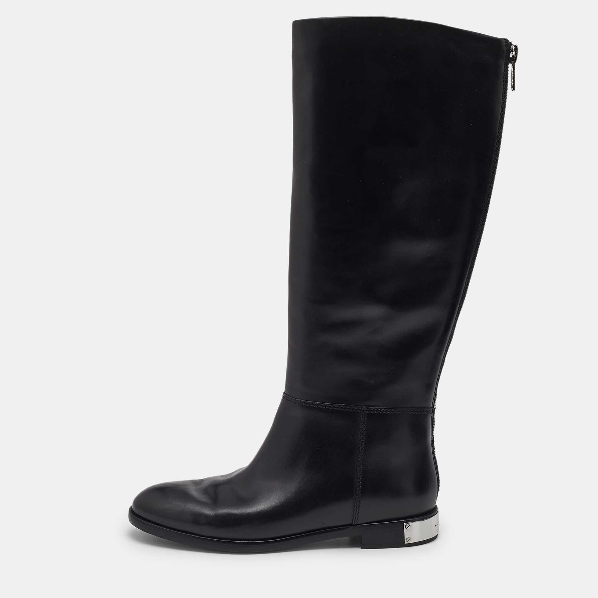 

Marc By Marc Jacobs Black Leather Knee Length Boots Size