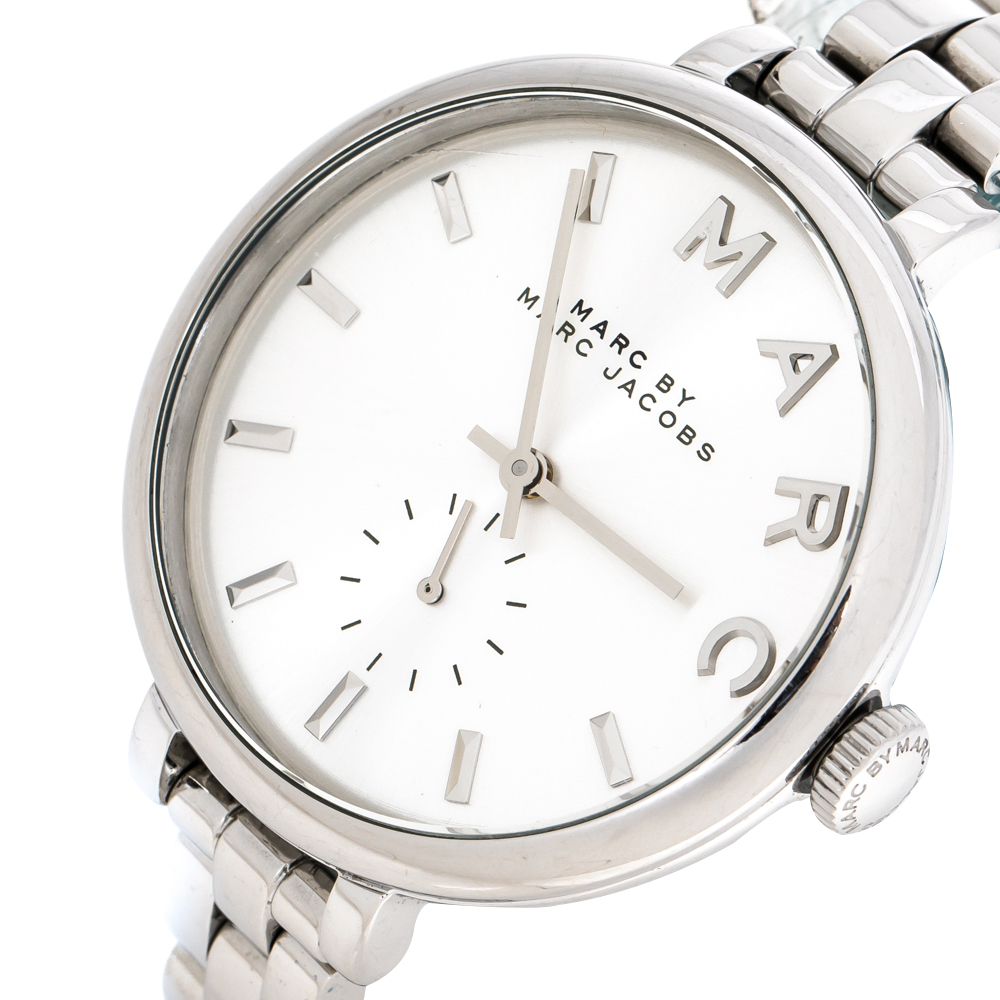 

Marc By Marc Jacobs Silver Stainless Steel Sally MBM3362 Women's Wristwatch