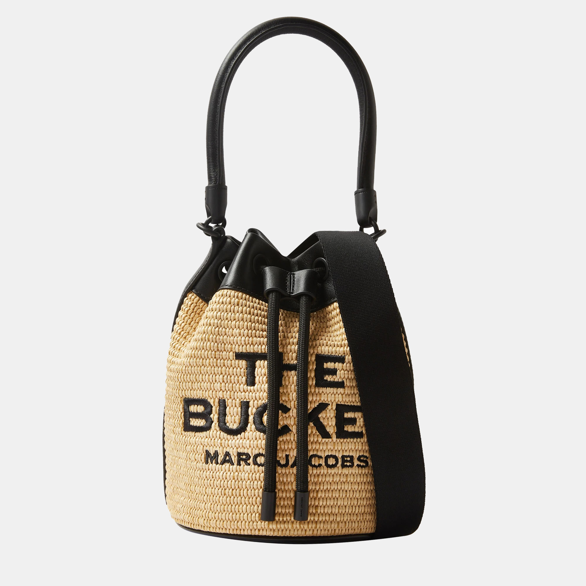 Pre-owned Marc Jacobs Beige Rafia Bucket Bag