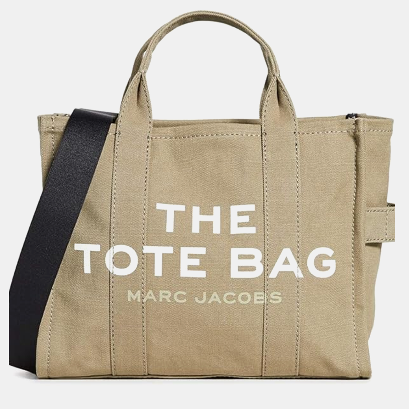 

Marc Jacobs Slate Green Cotton Women's The  Tote Bag