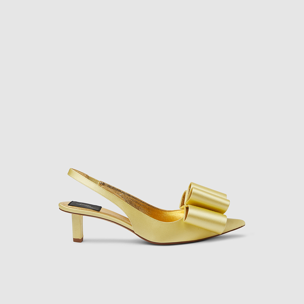 marc jacobs slingback pump with bow