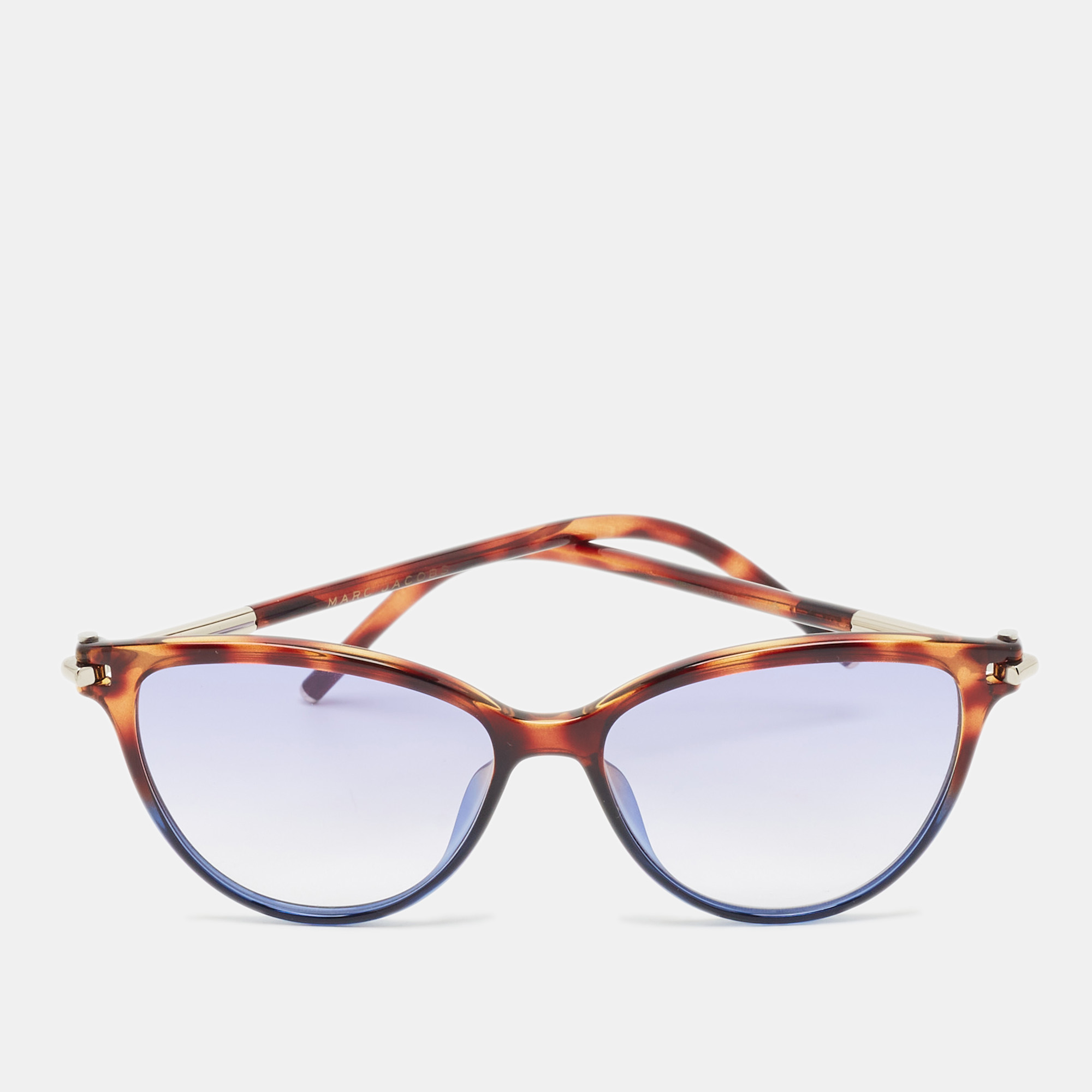 

Marc Jacobs Tortoise Brown/Purple Marc 47/S Cat Eye Sunglasses