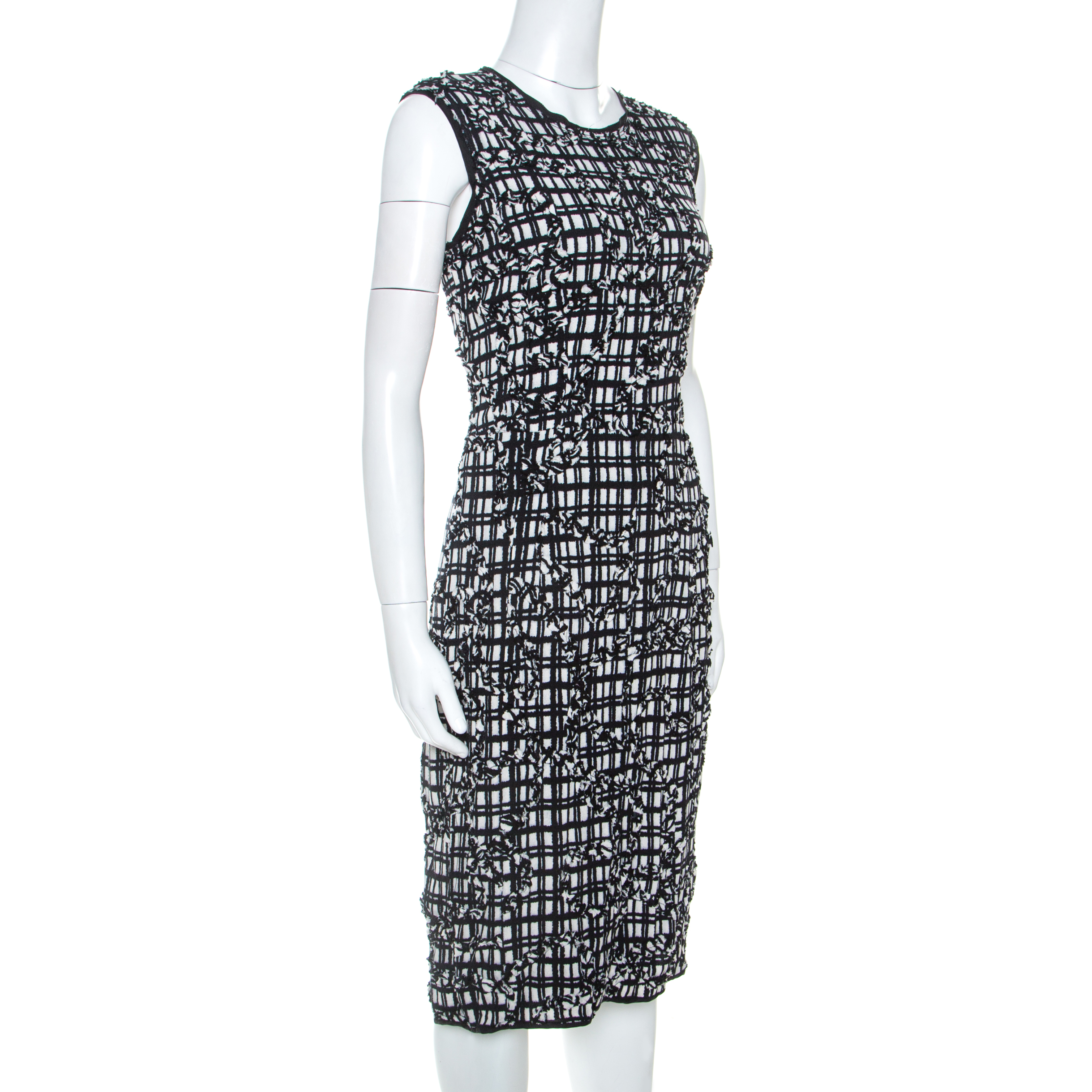 

Marc Jacobs Monchrome Printed Midi Dress, Black