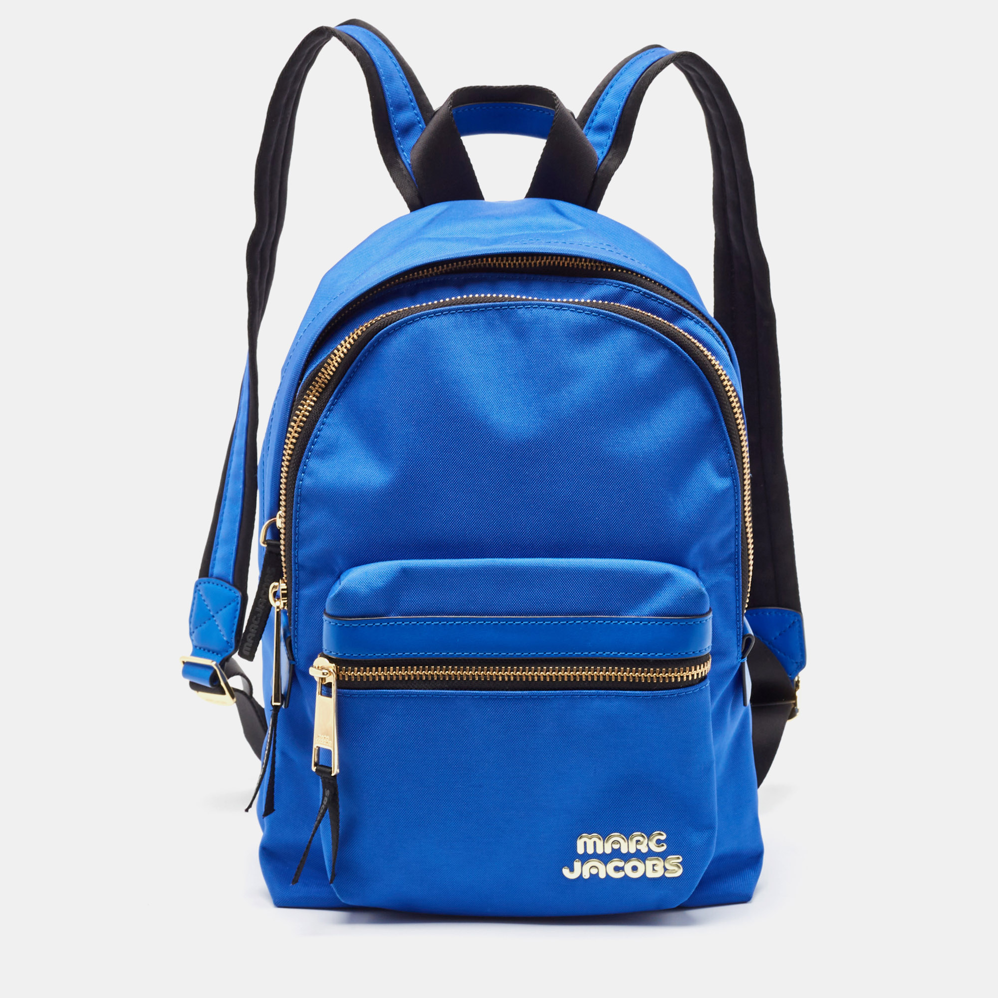 

Marc Jacobs Blue/Black Nylon Trek Backpack