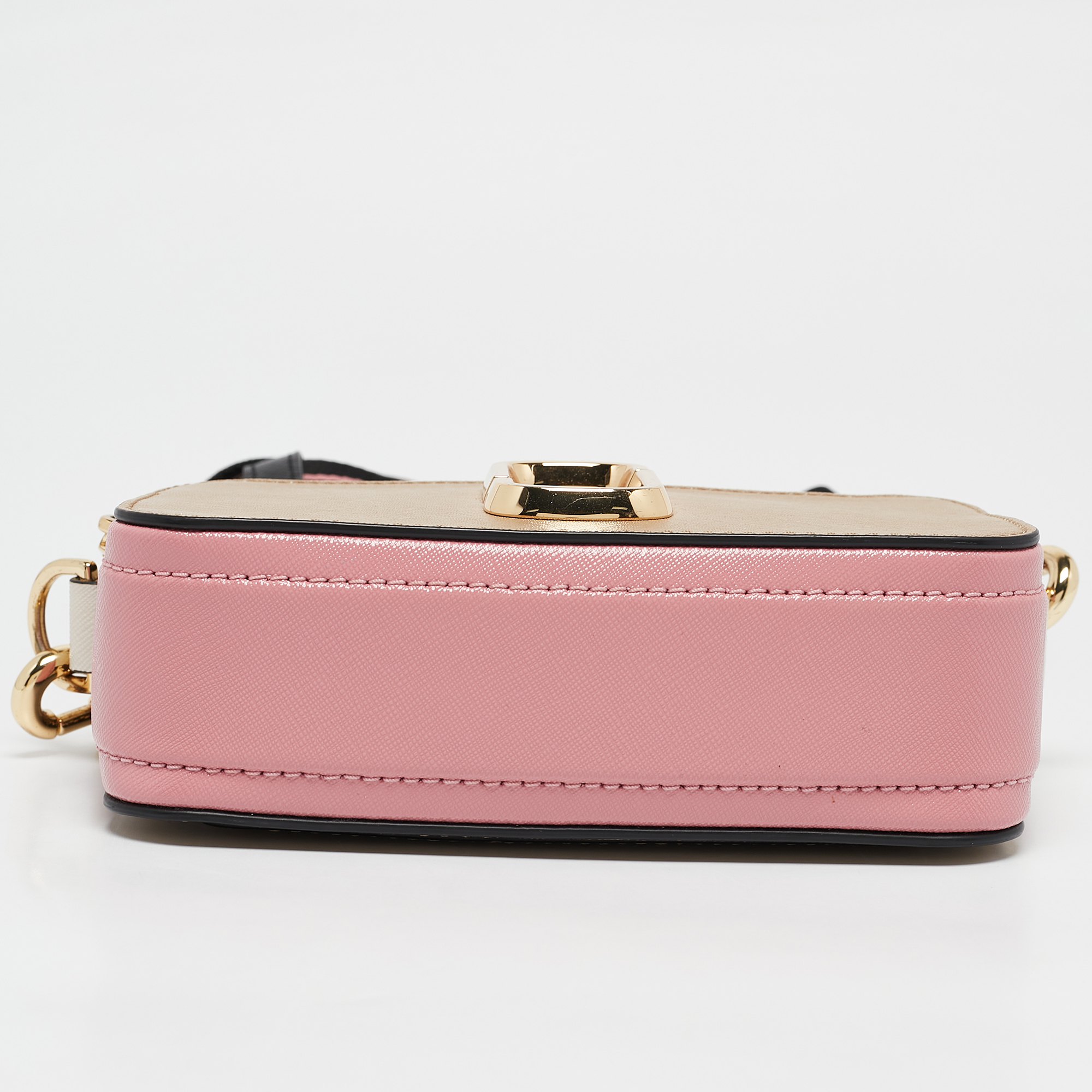 Marc Jacobs Tricolor Patent Leather Snapshot Camera Crossbody Bag 