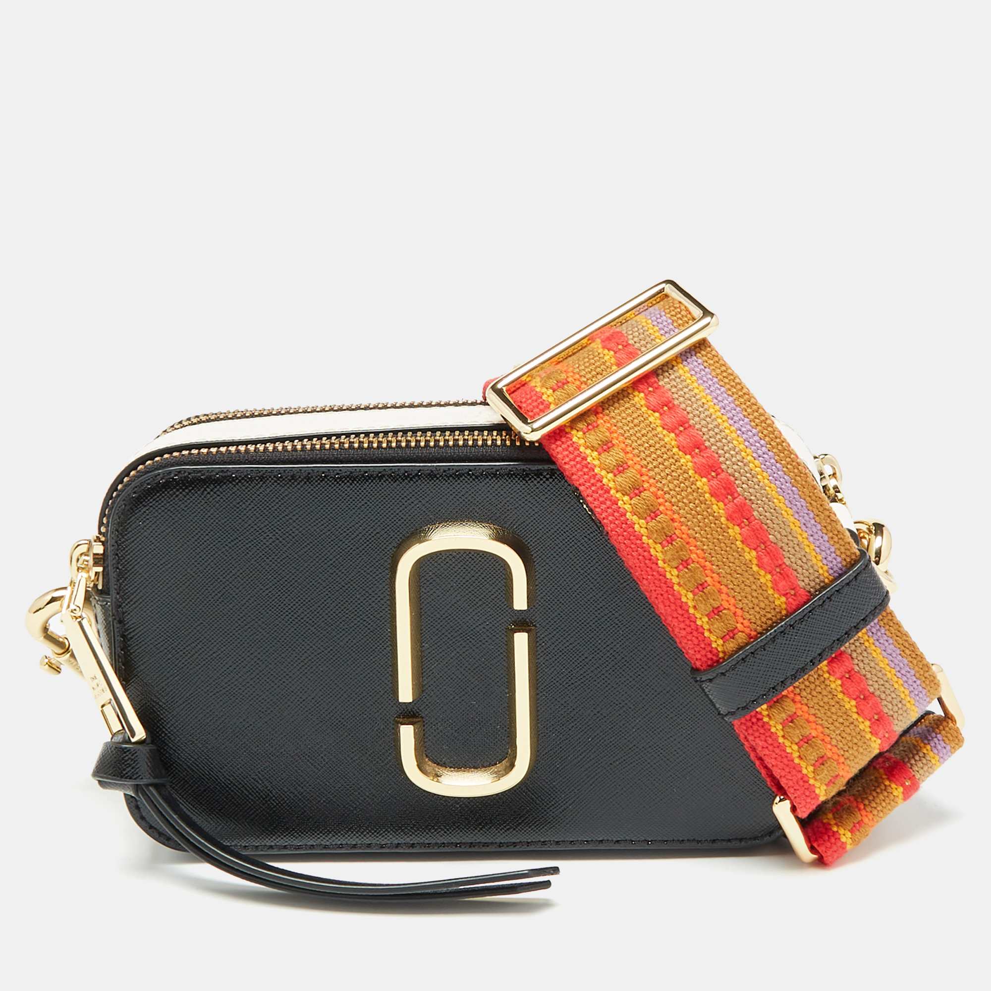 

Marc Jacobs Multicolor Patent Leather Snapshot Crossbody Bag