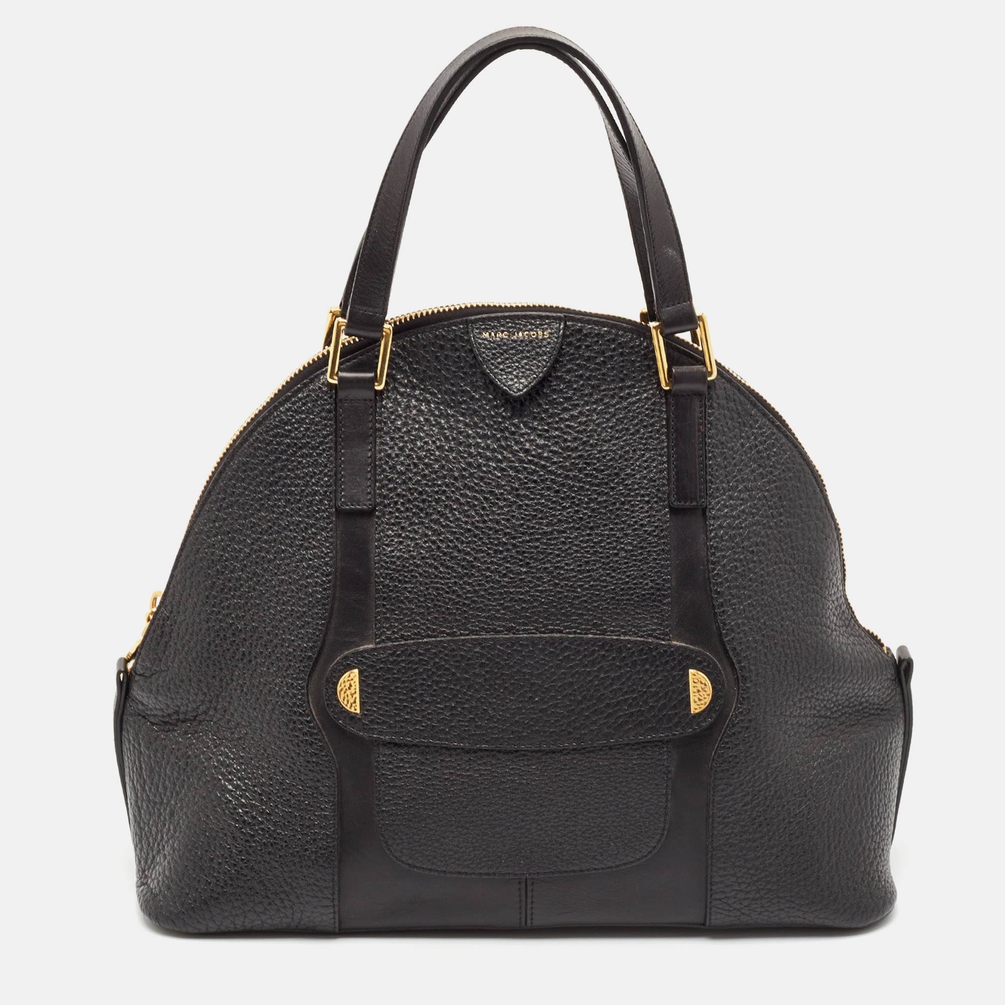 

Marc Jacobs Black Leather Bowery Sutton Satchel