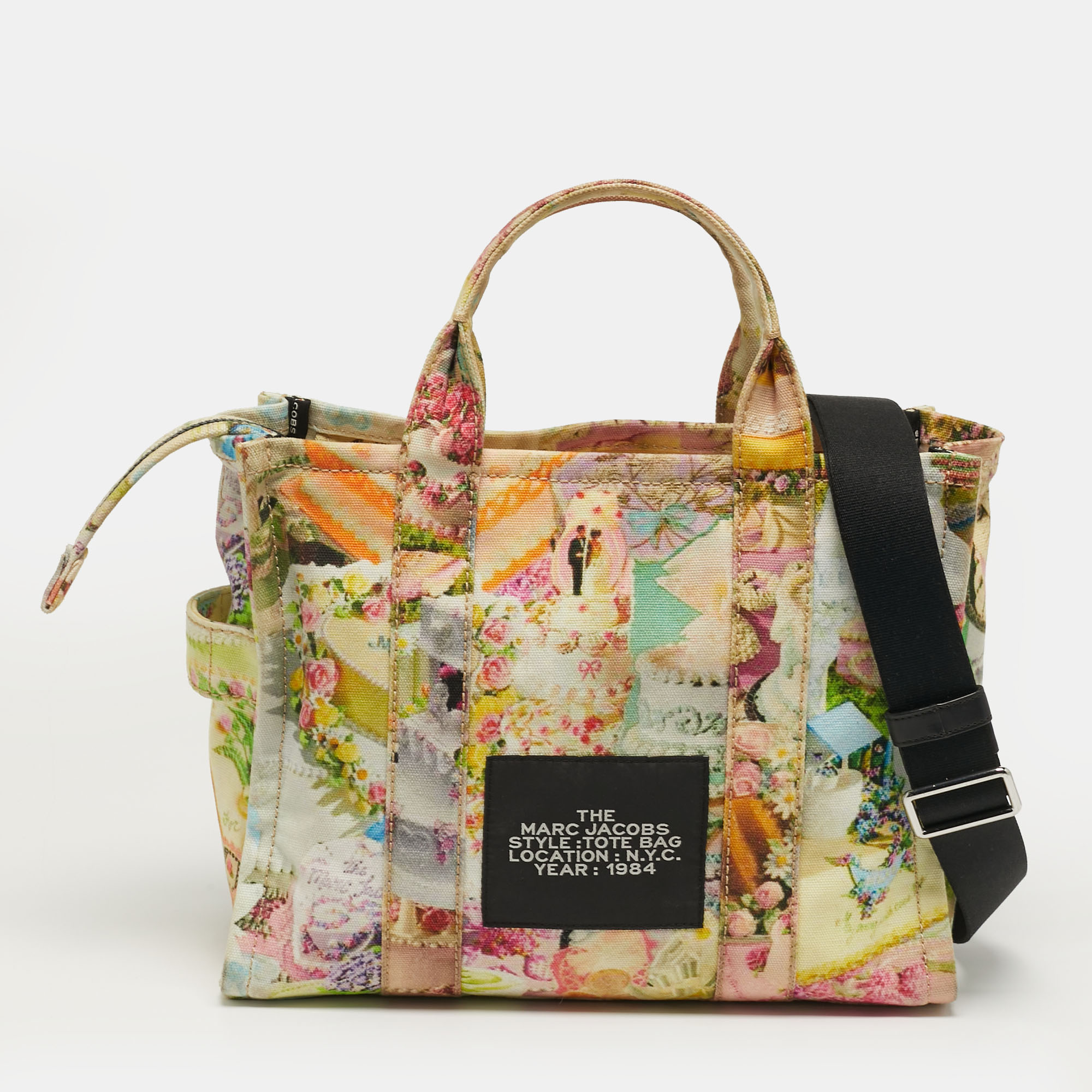 

Marc Jacobs The Cake Traveler Multicolor Canvas Tote