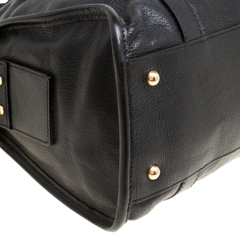 Marc Jacobs Black Leather Wellington Fulton Top Handle Bag Marc Jacobs | TLC
