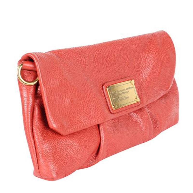 

Marc Jacobs Red Leather Clutch