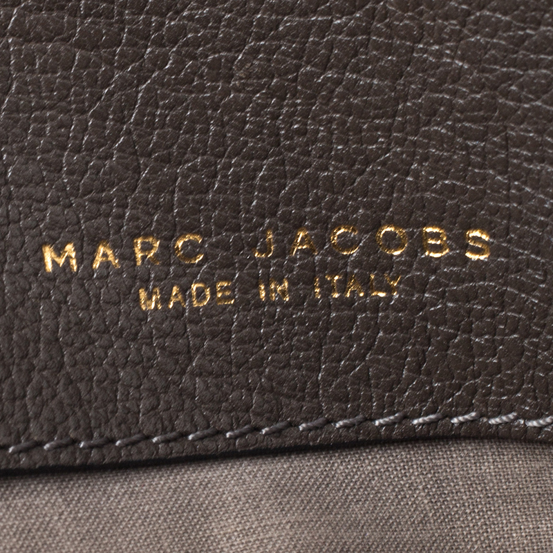 Marc Jacobs Dark Grey Mix Quilted Leather Classic East-west Tote
