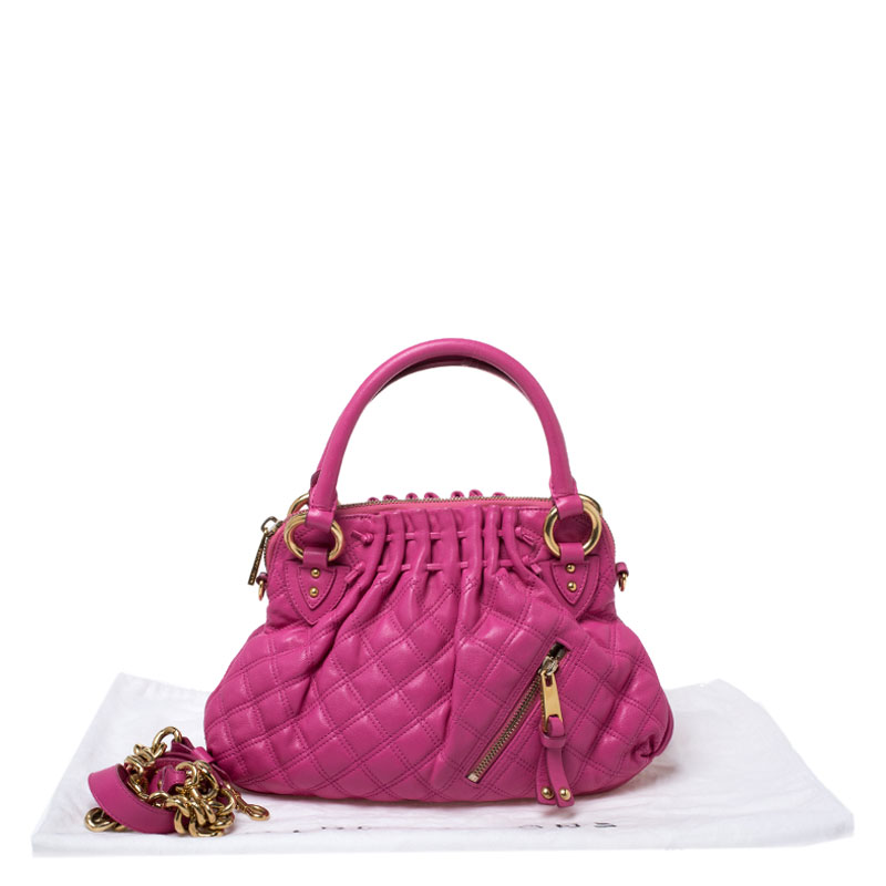 Marc Jacobs Snapshot Pink Leather ref.350656 - Joli Closet