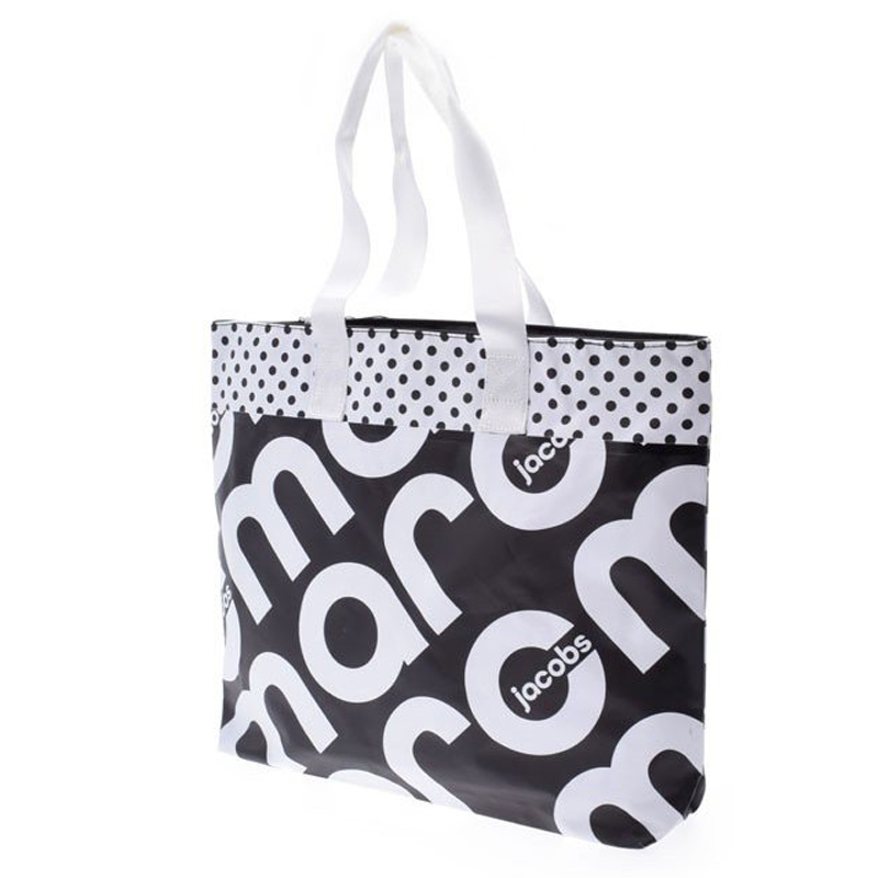 

Marc Jacobs Black/White Tarpaulin Tote Bag