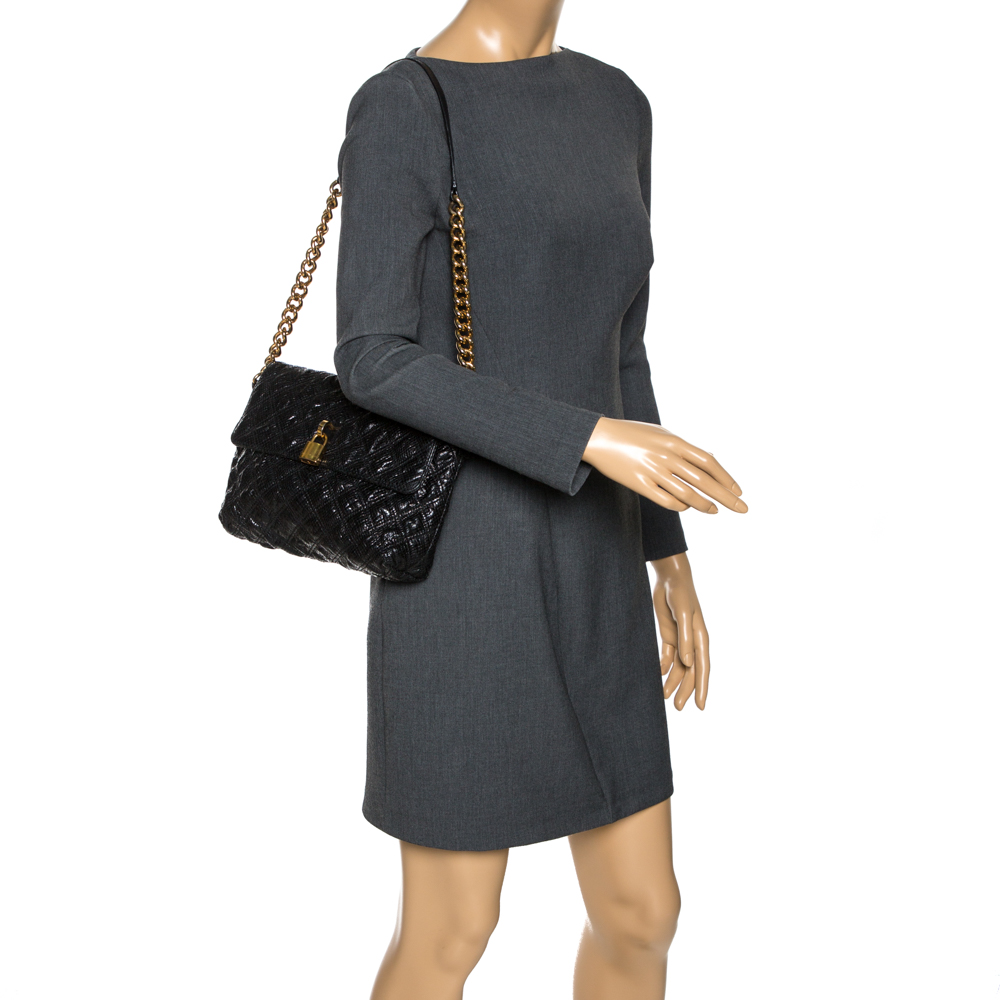 

Marc Jacobs Black Quilted Leather Shoulder Bag
