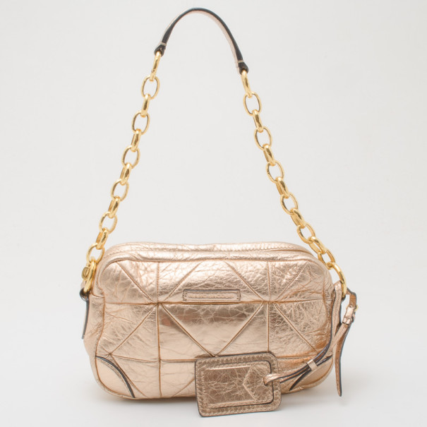 Marc Jacobs Patchwork Leather Raquel Shoulder Handbag