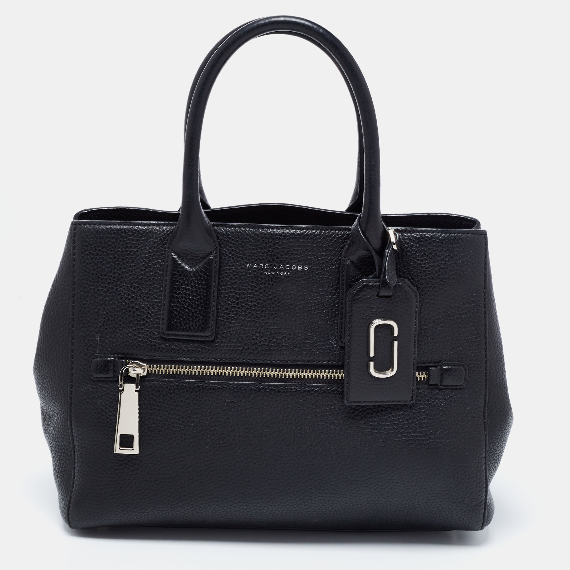 Marc Jacobs Leather The Duet Satchel in Black Womens Bags Satchel bags and purses Save 6% 
