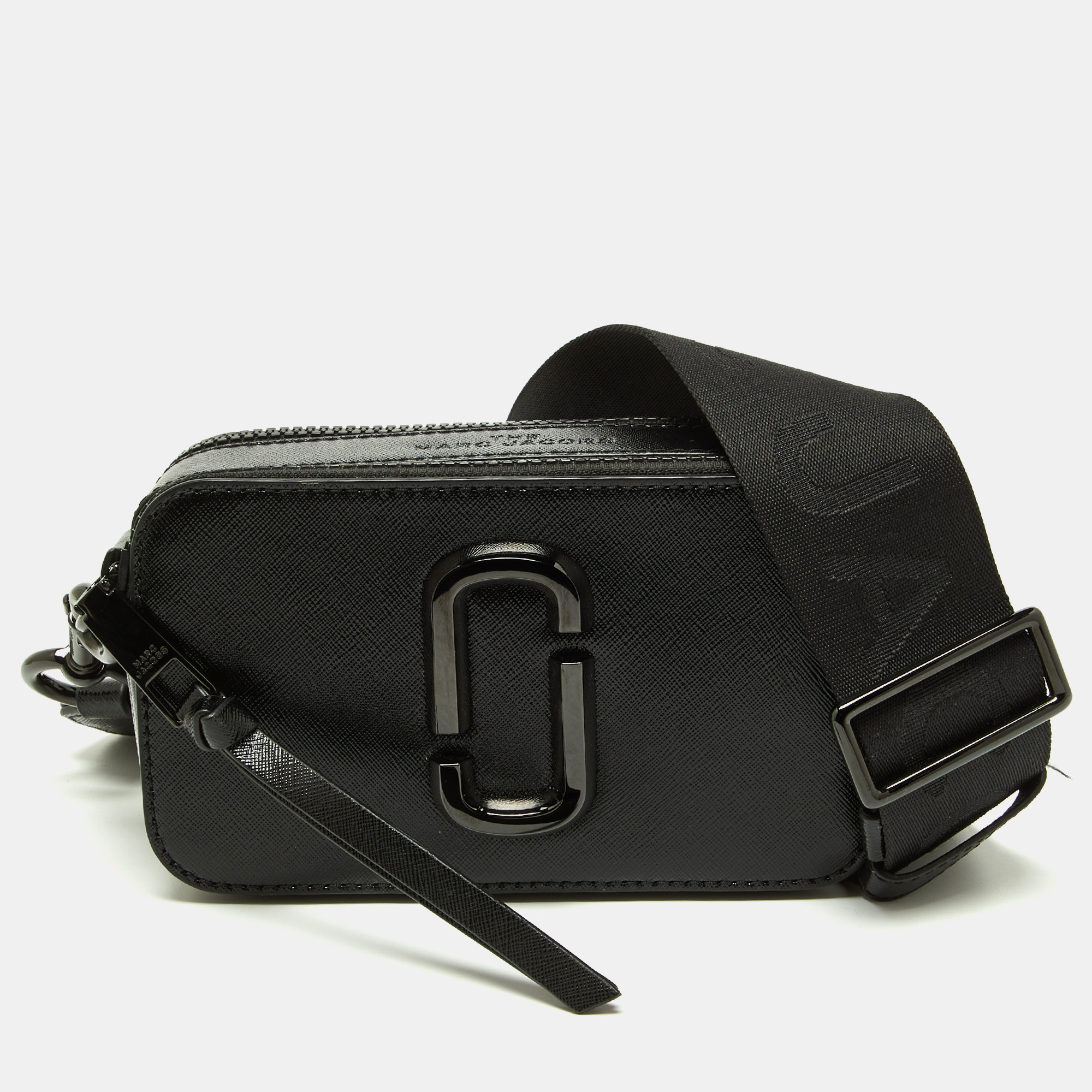Pre-owned Marc Jacobs Snapshot Crossbody Camera Bag Black