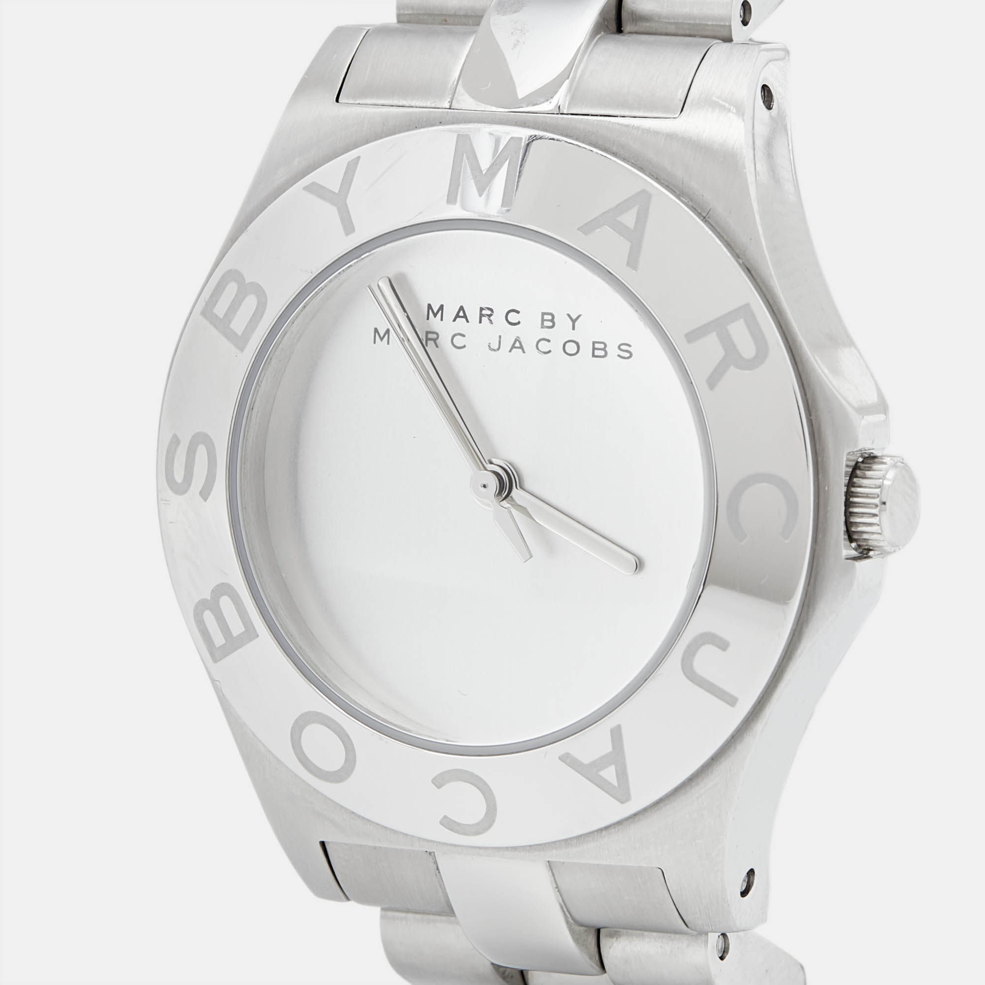 

Marc by Marc Jacobs Silver Stainless Steel Blade MBM3125 Women's Wristwatch
