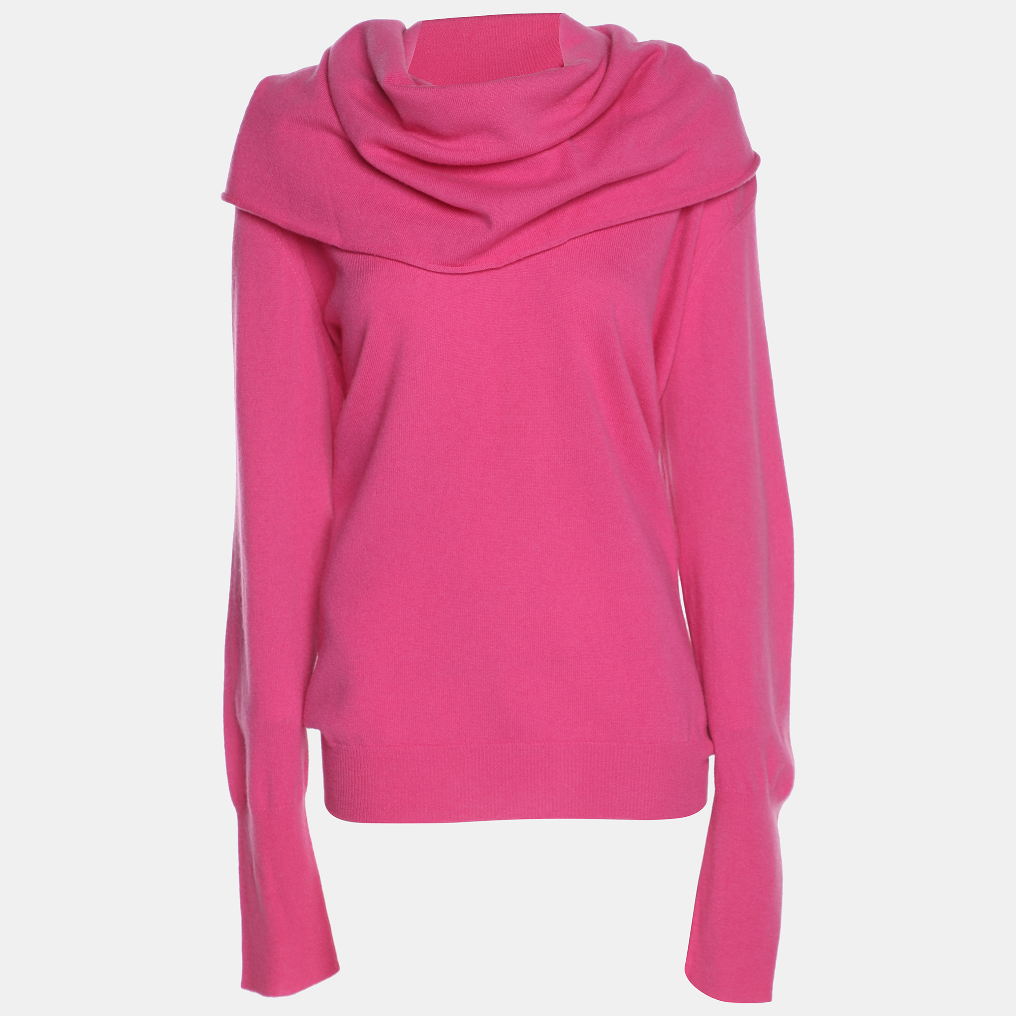 

Marina Rinaldi Pink Knit Full Sleeve Sweater L