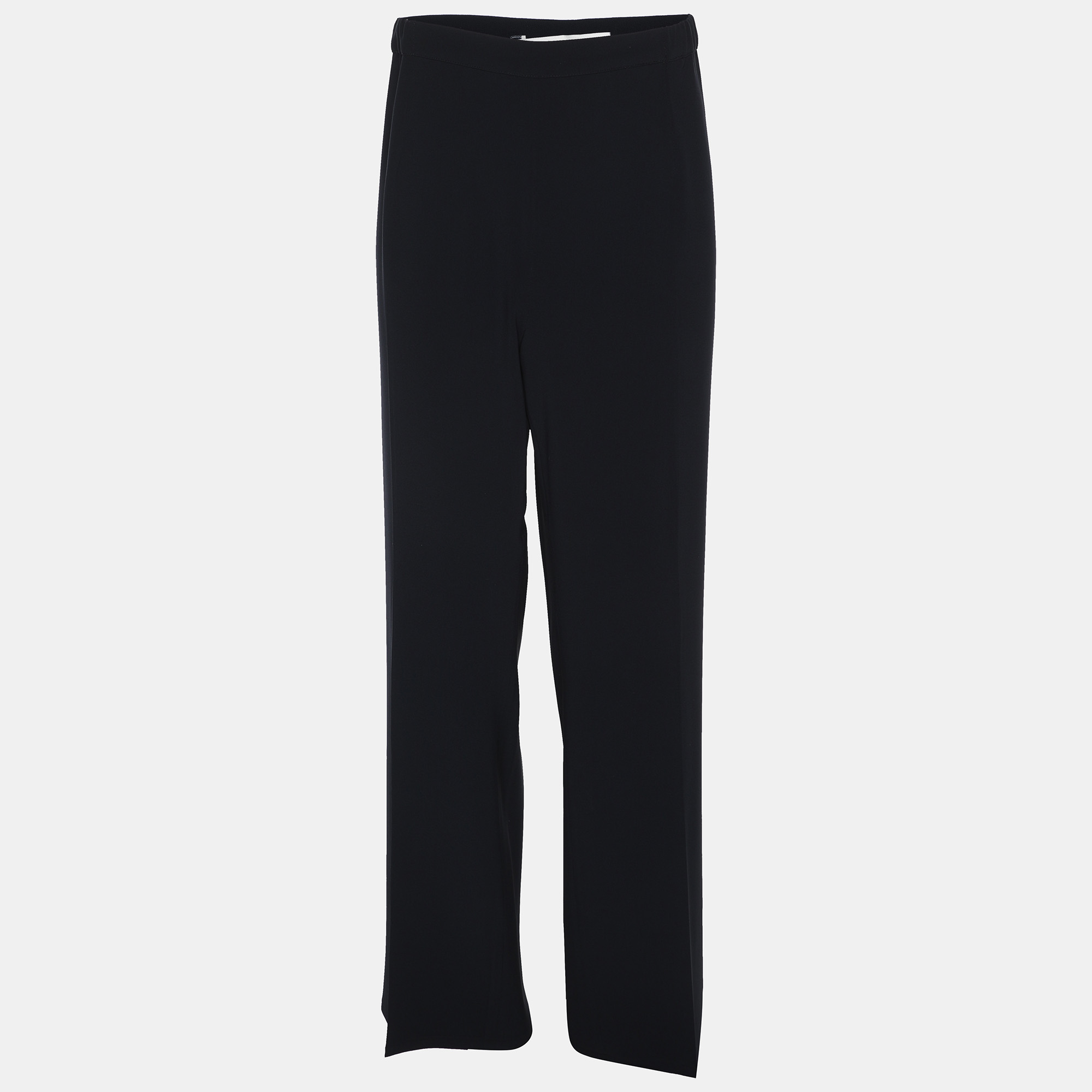 

Marina Rinaldi Navy Blue Crepe Trousers L