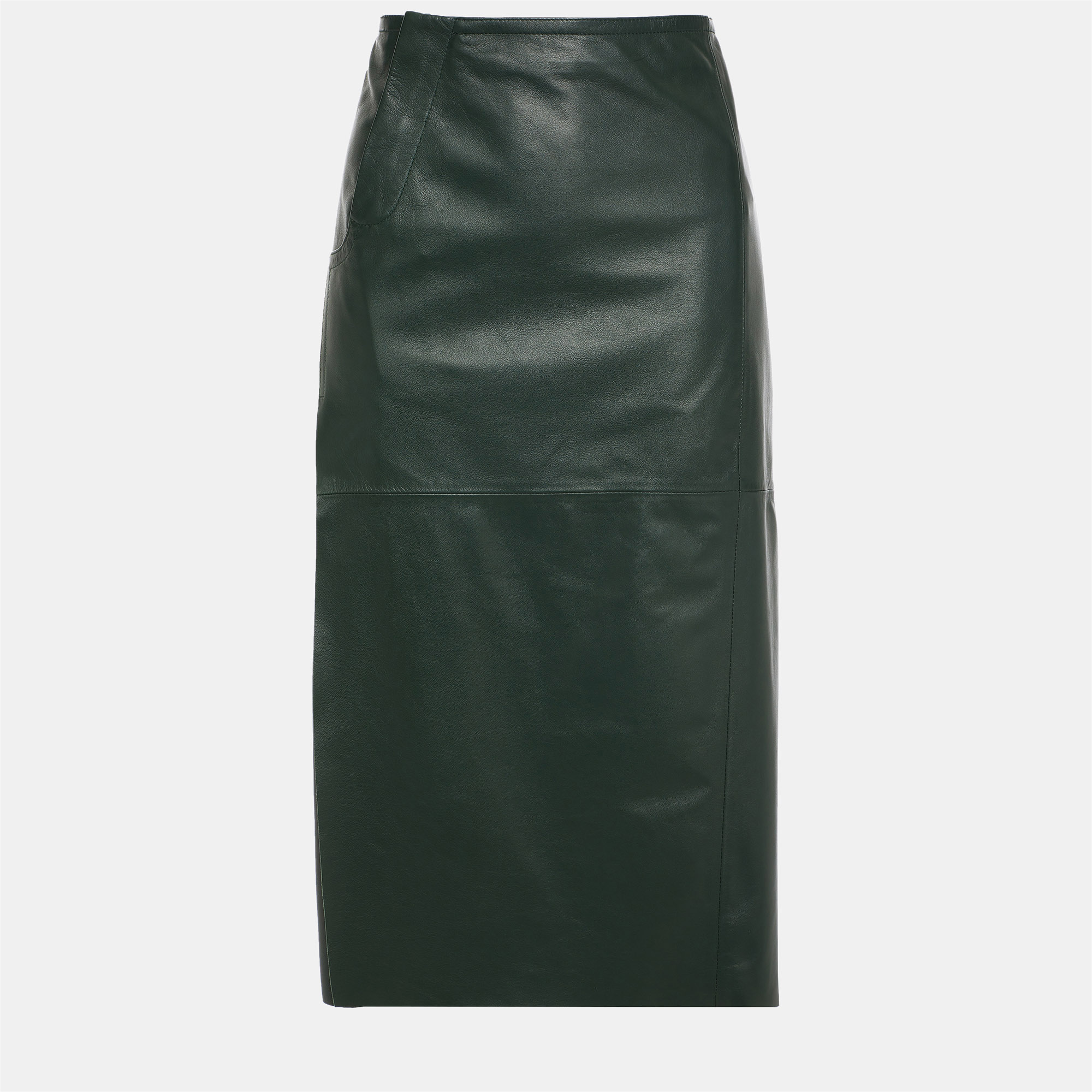 

Marni Pelle di agnello Knee Length Skirts IT 40, Black