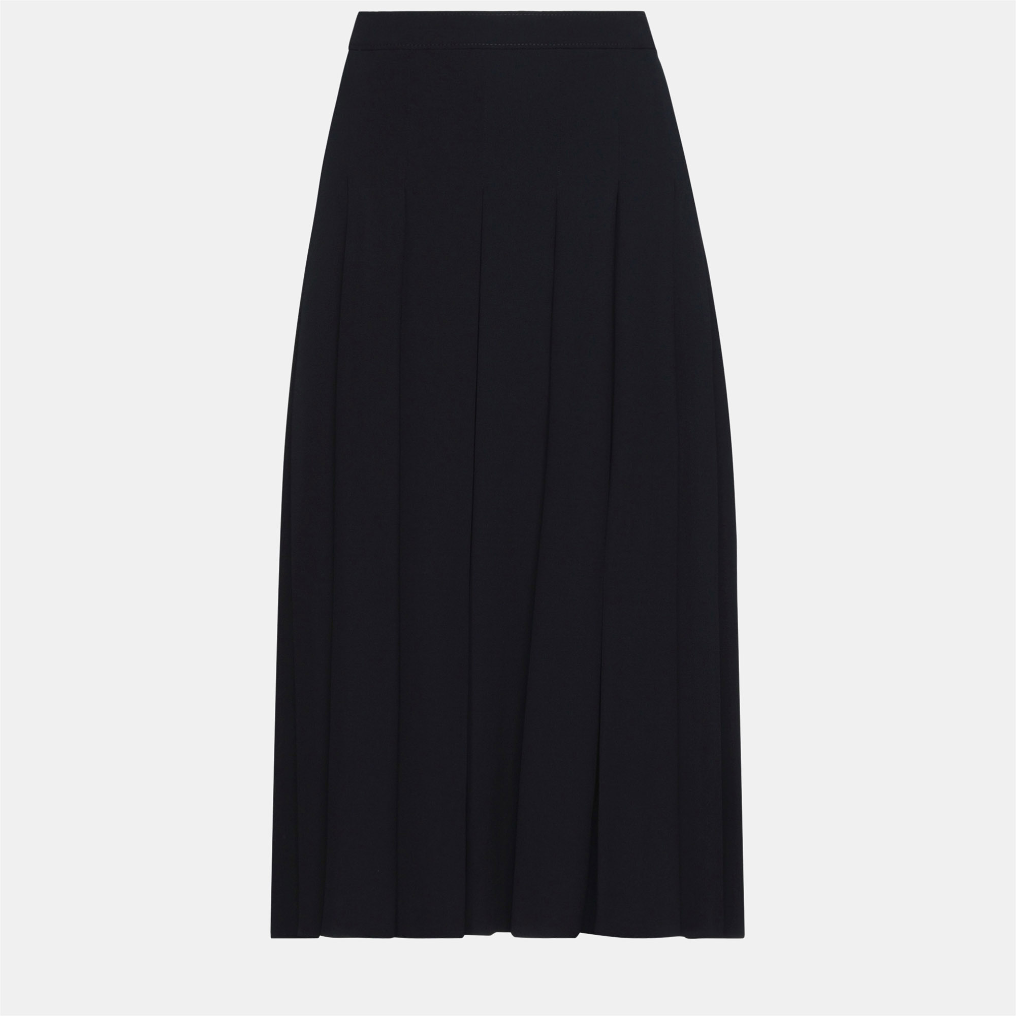 Pre-owned Marni Viscose Midi Skirts 40 In Black
