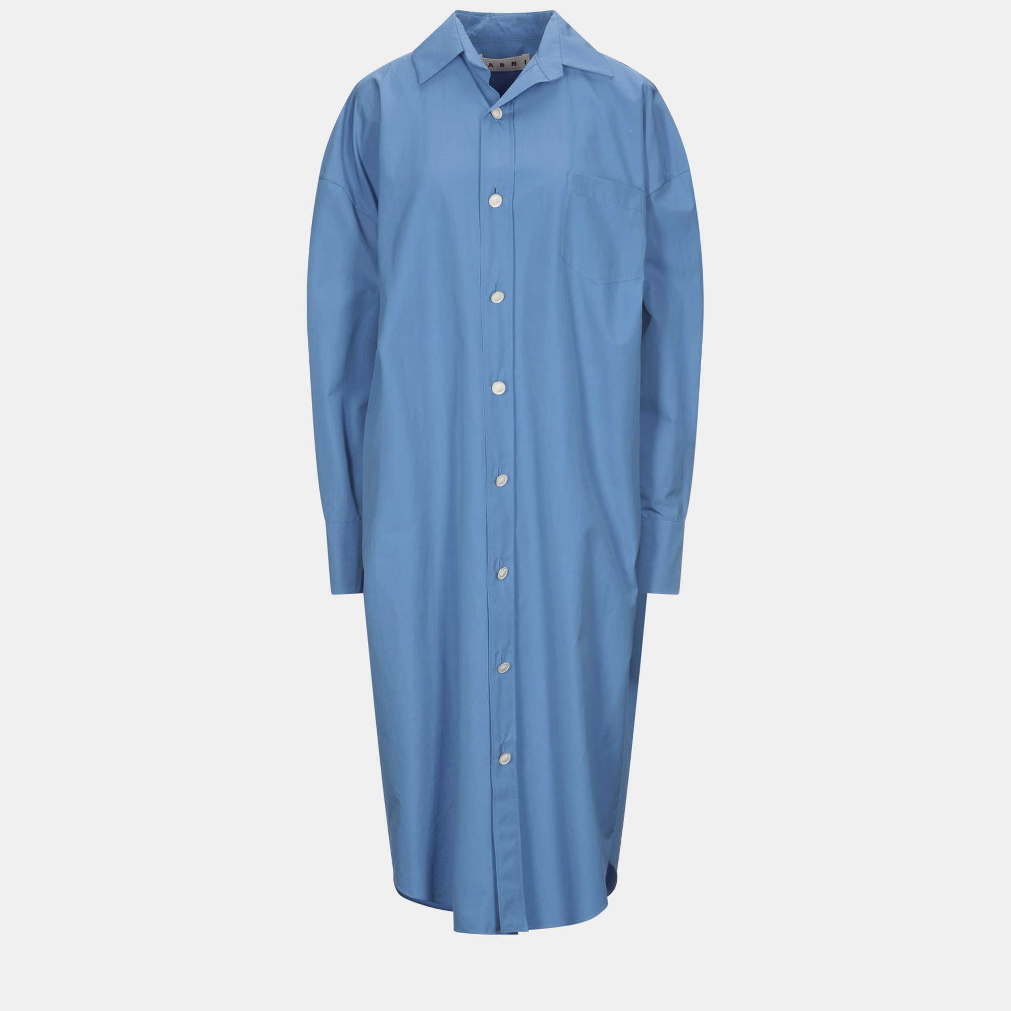 

Marni Cotton Midi Dress 40, Blue