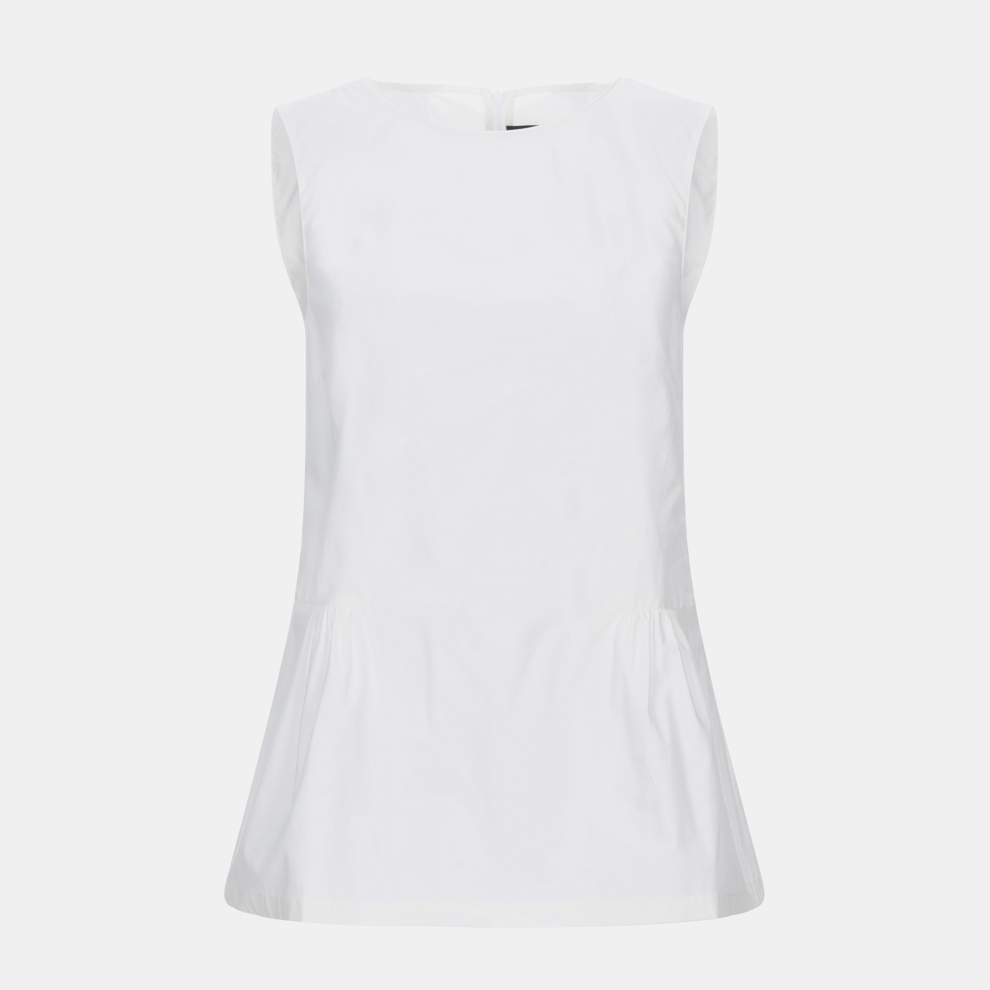 Pre-owned Marni Cotton Top 38 In White