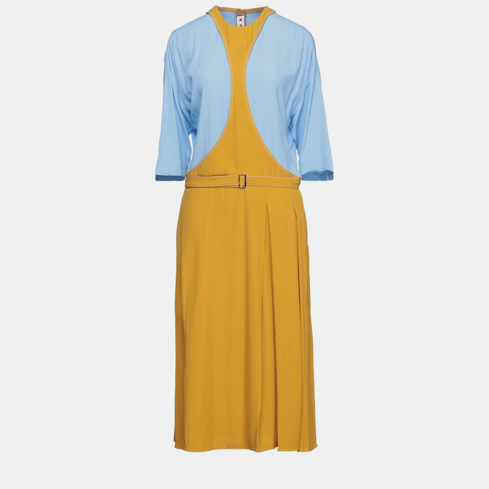 

Marni Viscose Midi Dress 40, Blue