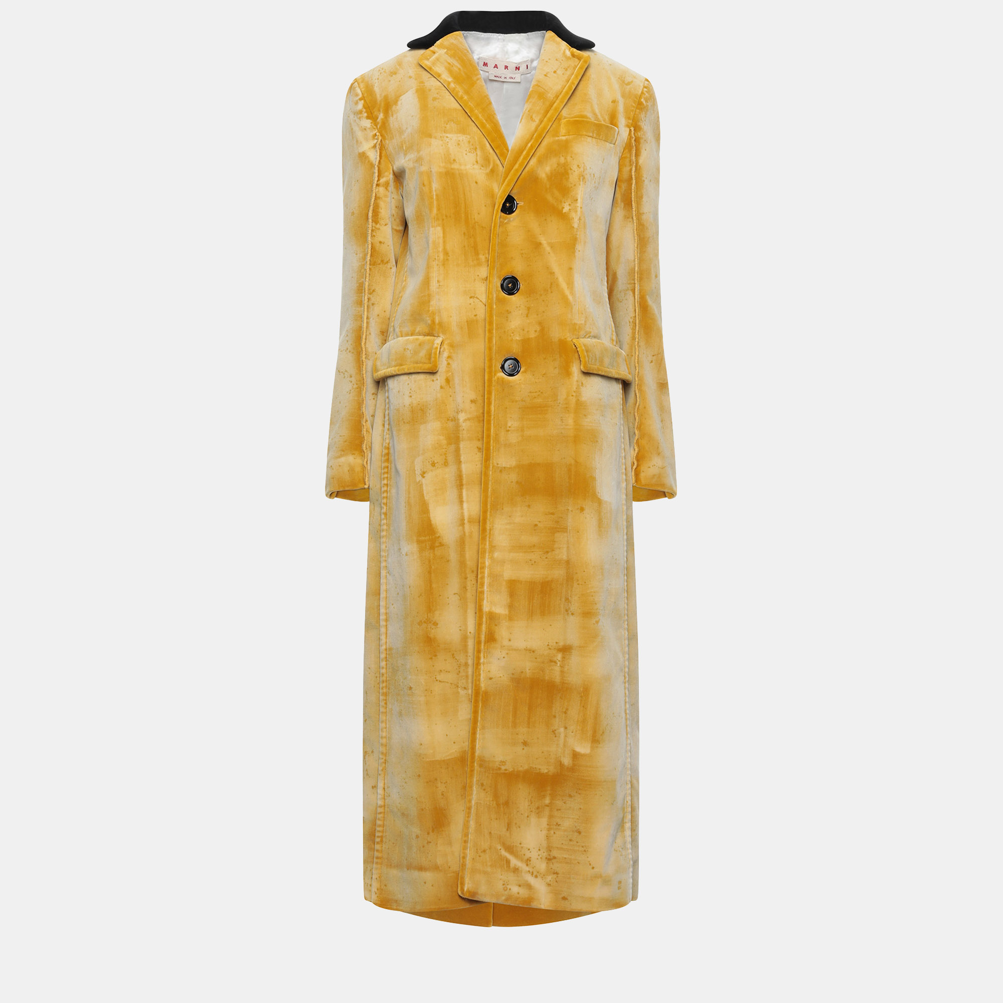 

Marni Cotton Long Coat 40, Yellow