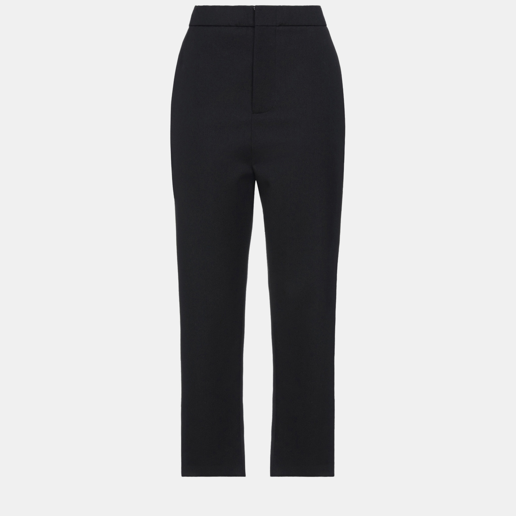 Pre-owned Marni Cotton Pants 40 In Black