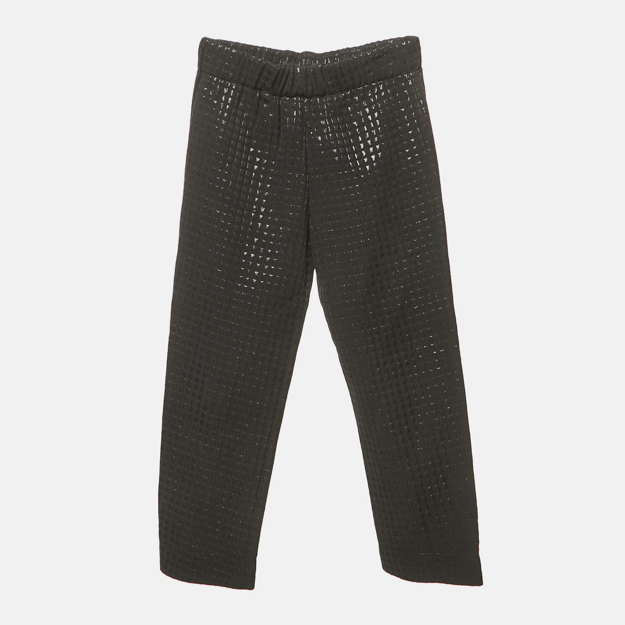 

Marni Black Checks Lurex Trousers M