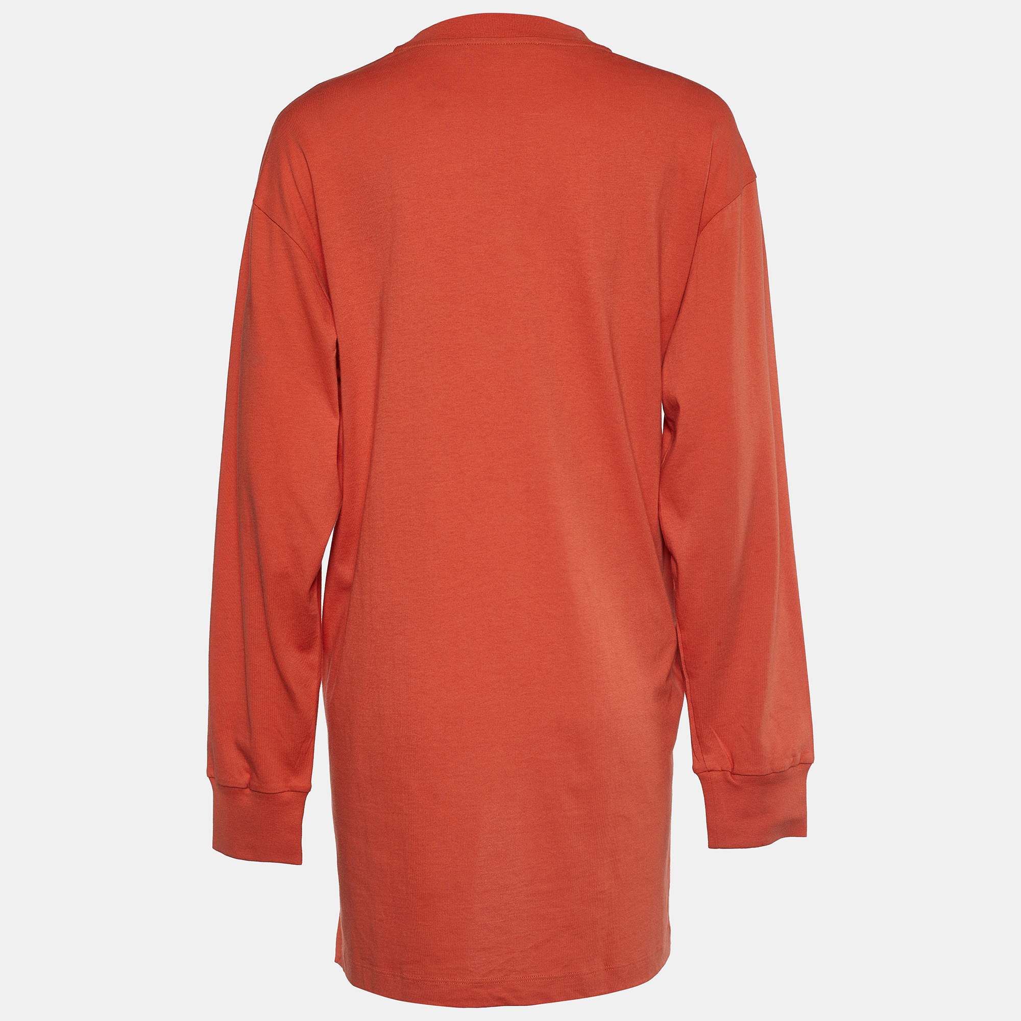 

Marni Orange Jersey Logo Print Oversized Sweatshirt
