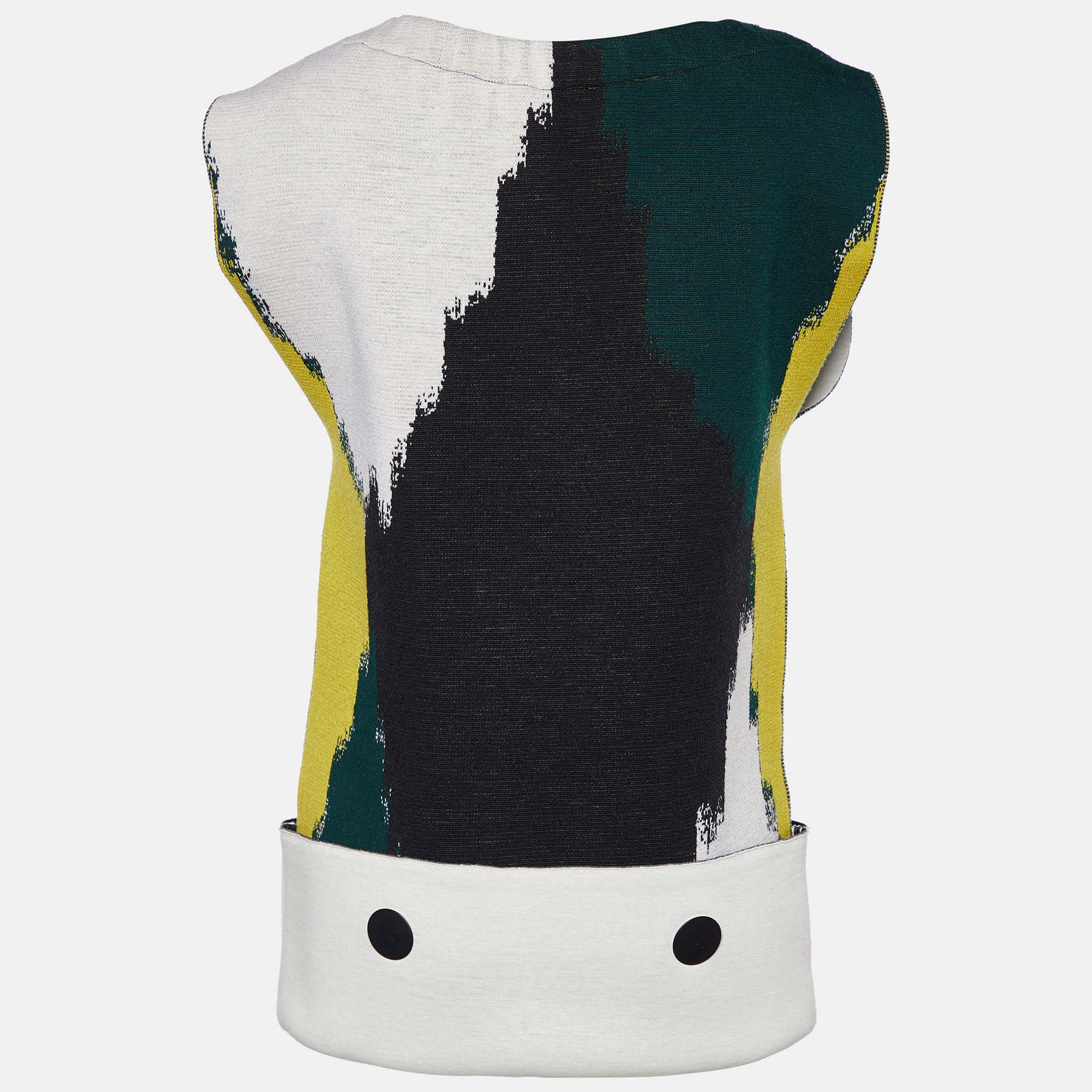 

Marni Multicolor Intarsia Knit Boxy Sweater