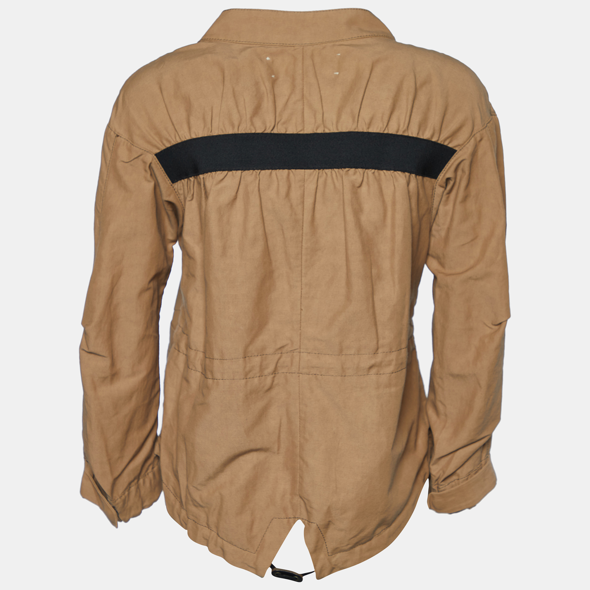 

Marni Brown Cotton Zip Front Jacket