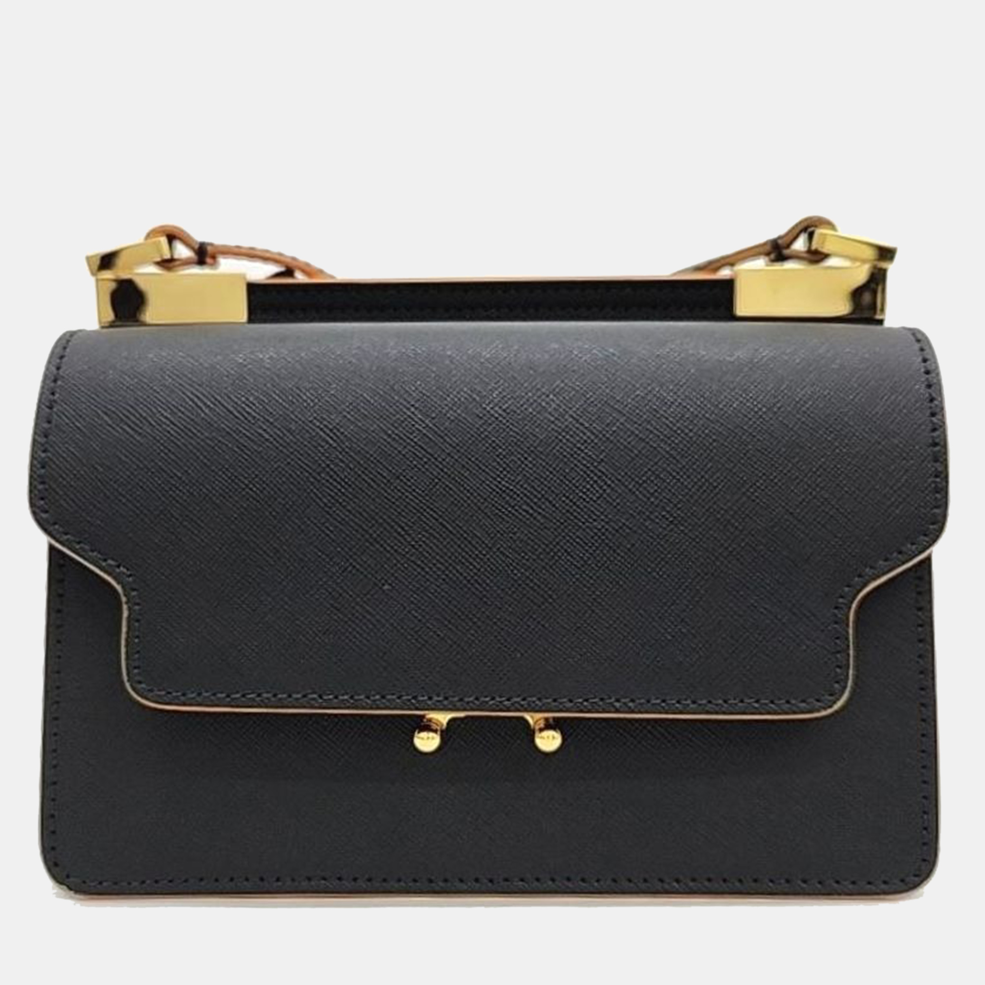 

Marni mini trunk bag, Black