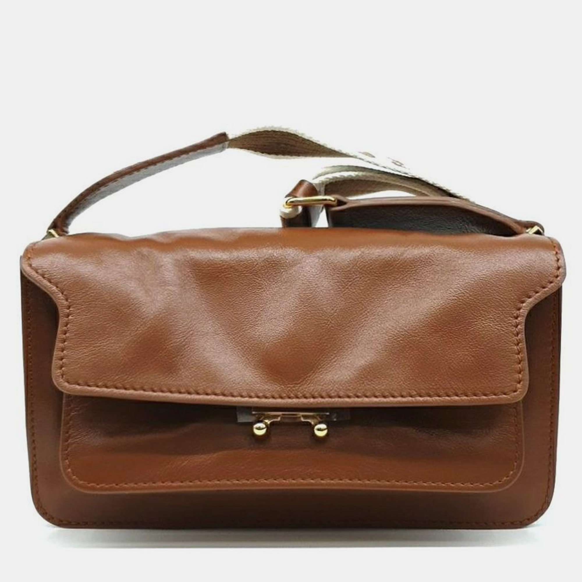 

Marni soft trunk bag, Brown