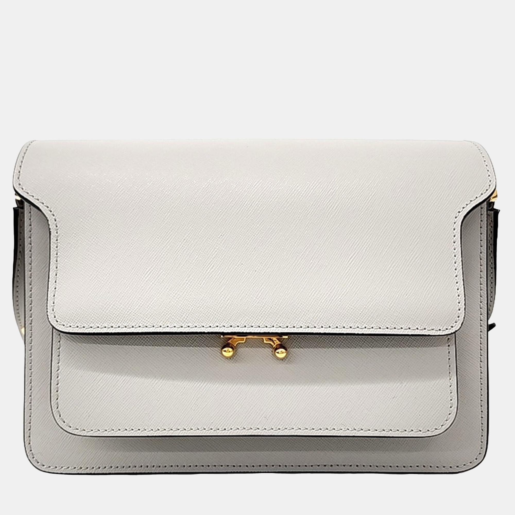 

Marni Grey Leather trunk bag