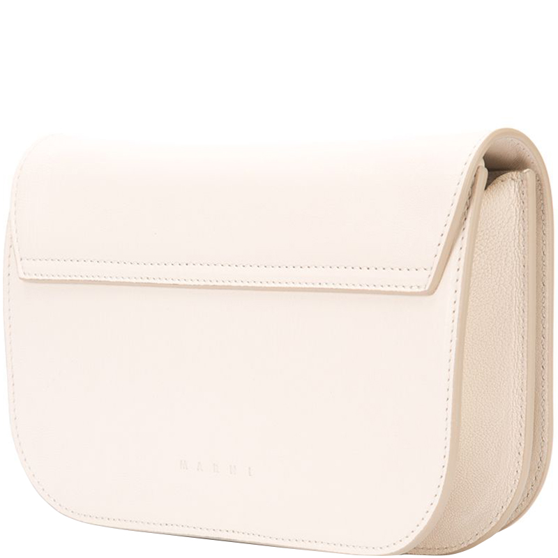 

Marni White Leather Pois Crossbody Bag