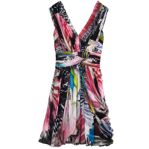 Matthew Williamson Multi-silk Printed Dress M