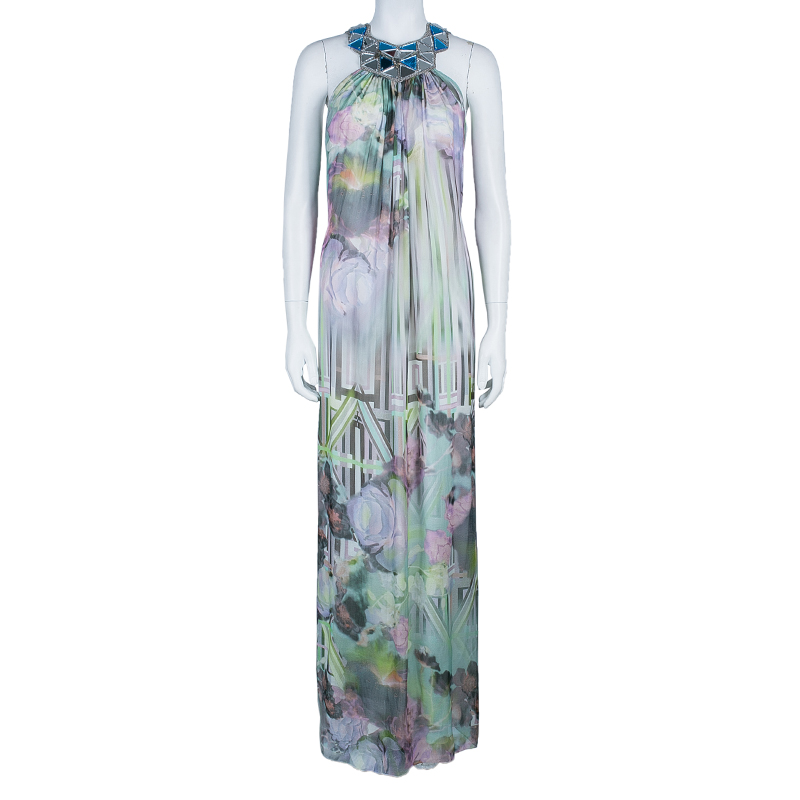 

Matthew Williamson Multicolor Embellished Maxi Dress