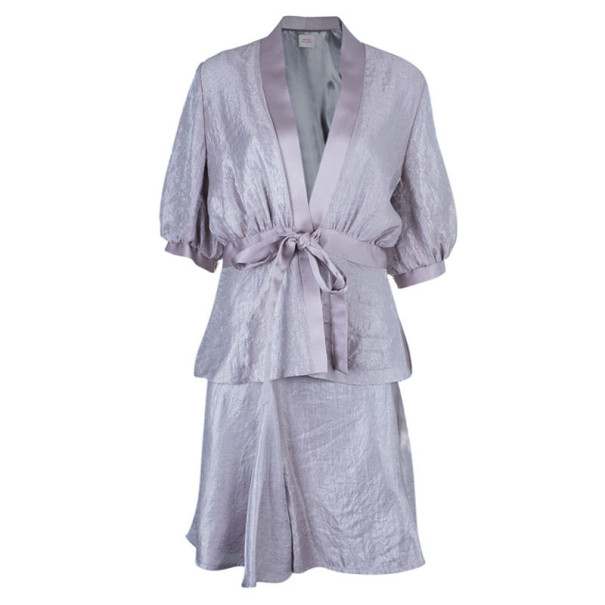 Matthew Williamson Embellished Skirt Suit M