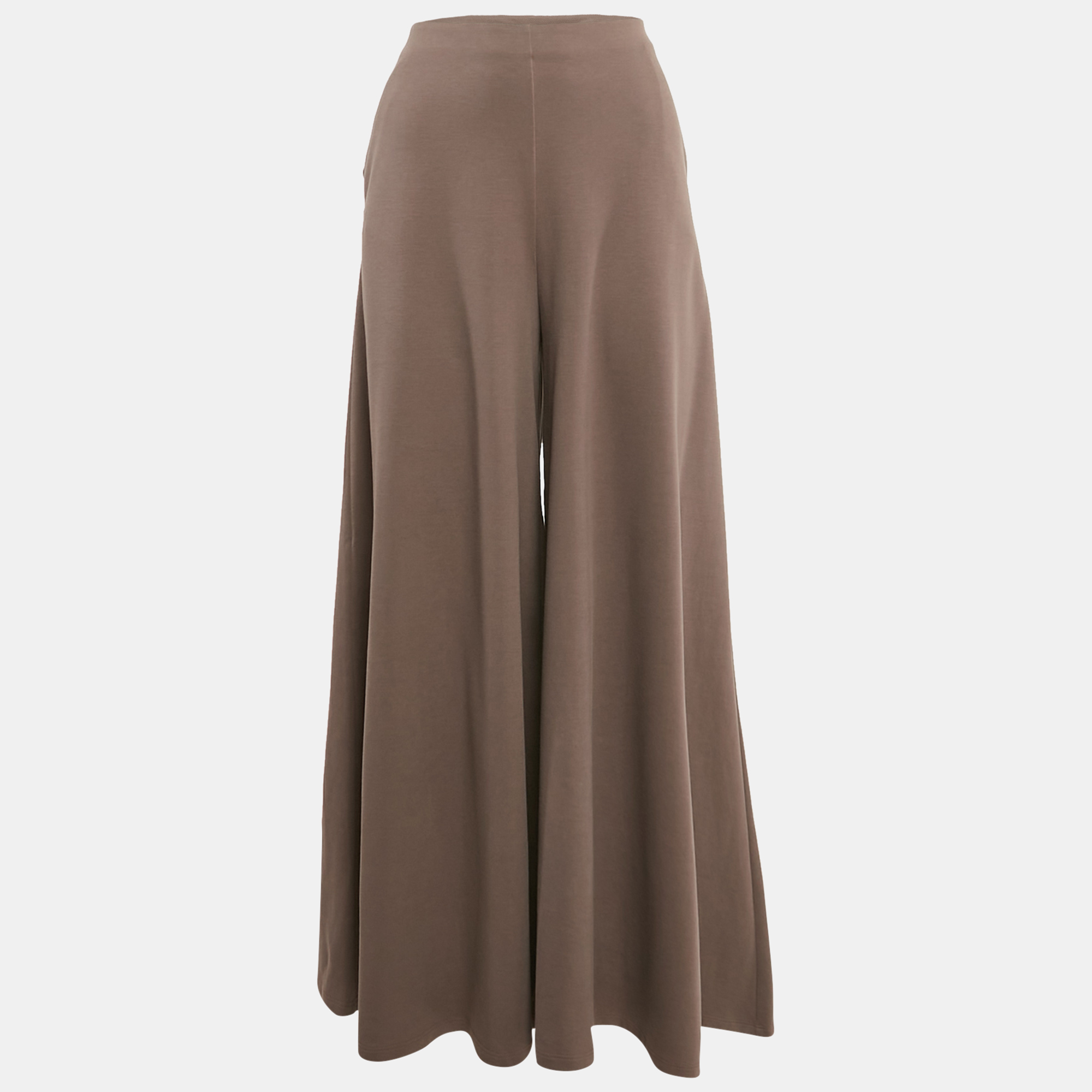 

Max Mara Mauve Jersey Wide Leg Esperia Trousers M, Purple