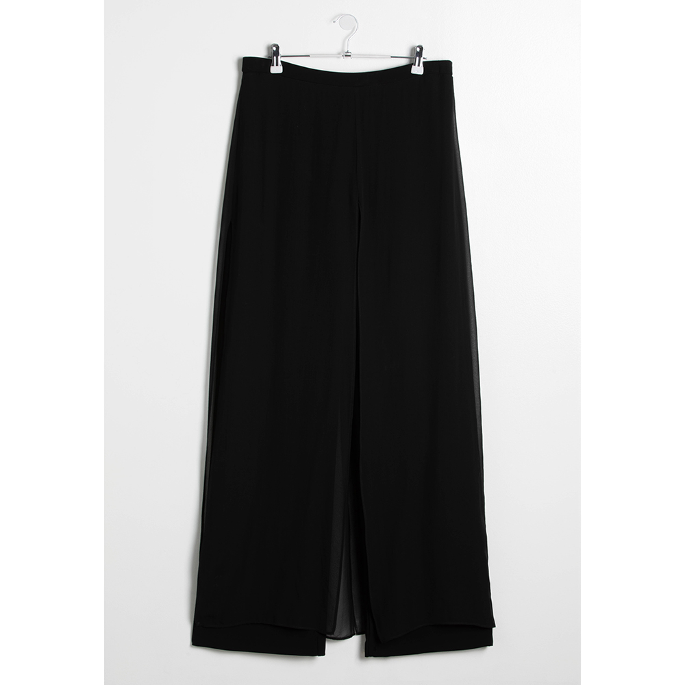 

Max Mara Black Filmato Long Trousers  (48