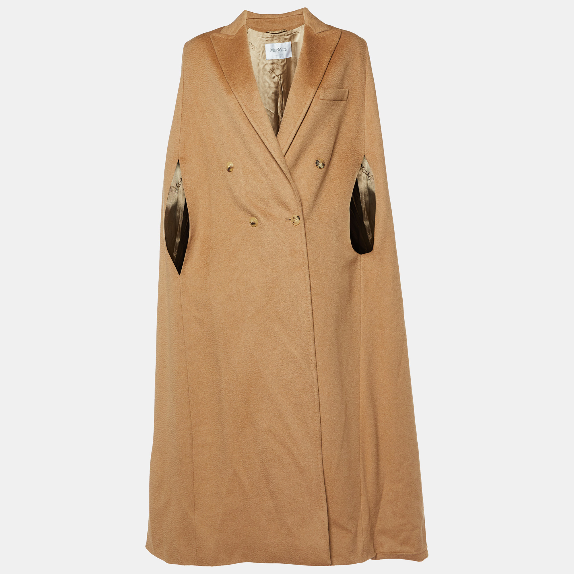 

Max Mara Sfilata Brown Camel Hair Long Coat L